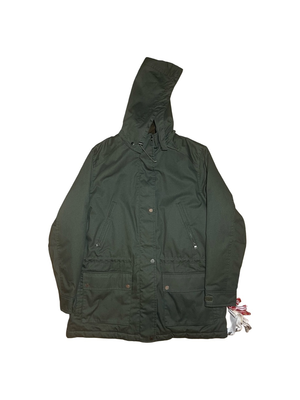 Vintage Womens Pacific Trail Cold Weather Collection Rain Outdoors Hooded Jacket